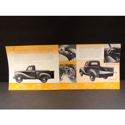 Austin A40 "Pick-up" for Every Light Transport Task Sales Brochure 1950