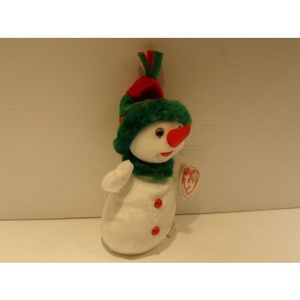 Snowgirl Ty Beanie Baby 2000 Christmas Snowlady