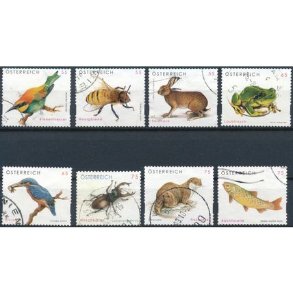 Wildlife: 8 Values - Austria 2008 - F H