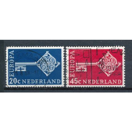 EUROPA - Netherlands 1968 - F H - MiNr 899/900