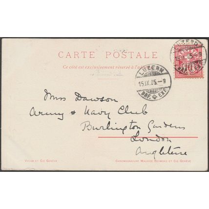 Lucerne, 1905 - Vouga CPA