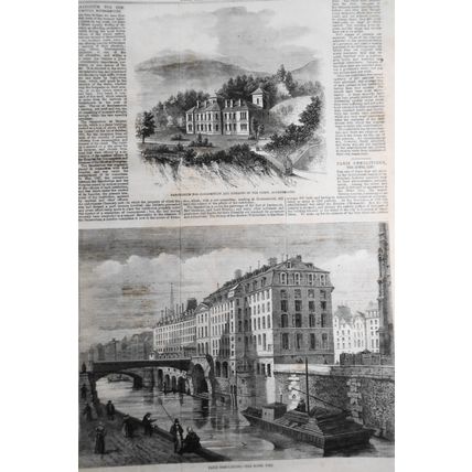 The Illustrated London News, December 10, 1859 - Paris Demolitions; Morocco war