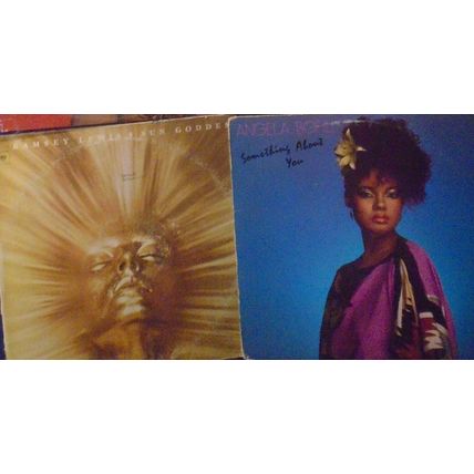 Lot of 6 R&B Soul vinyl LP record albums: Donna Summer, Tramps, Soul Train, etc