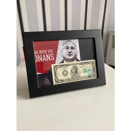 Domenyk Noonan hand signed autograph dollar thumb Manchester gangster framed