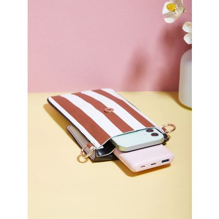 Ladies' Mobile Phone Bag Crossbody Bag Brown