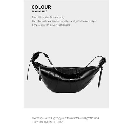 Women Genuine Leather Crossbody Bags Black