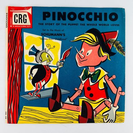 Eugene Lowell Singers – Pinocchio 78RPM 78 RPM 10" Vinyl Record CRG 208