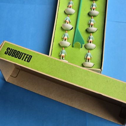Subbuteo HW Manchester City Team Ref Number 5. LAZIO NAPOLI Correct Number Box