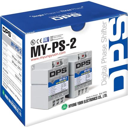 DPS 2HP My-Ps-2 Used for 1Hp(0.75Kw) 3A Motor, Single to 3 Phase Converter, 1 DP