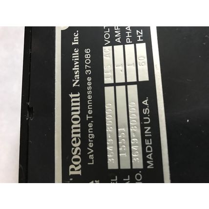 DATA-TECH 4312-02,ROSEMOUNT 3649-80000 CENTIGRADE TEMPERATURE METER 547942-002