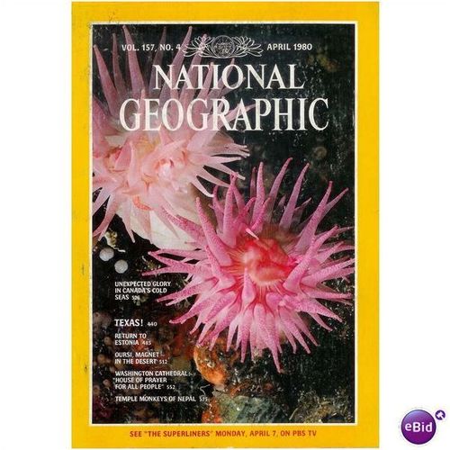National Geographic (NGS) April 1980 vol. 157 #4