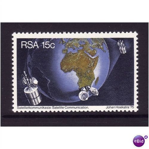 SOUTH AFRICA 1975 SATELLITE COMMUNICATIONS 15c SG 392 U/M MINT