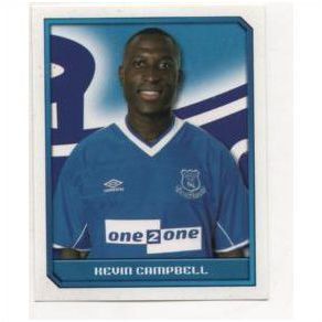 Merlin F.A.Premier League 2000 millenium edition sticker No.178 Kevin Campbell