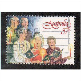 AUS 1987 30c 'CHRISTMAS' FINE USED (EBID14-903)