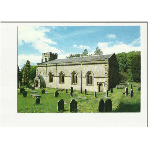 Yorkshire CLAPHAM Church Postcard by Scott (PH821)