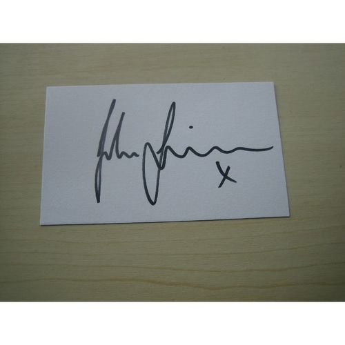 John Simm (Doctor Who) hand signed RARE *FREE POST*