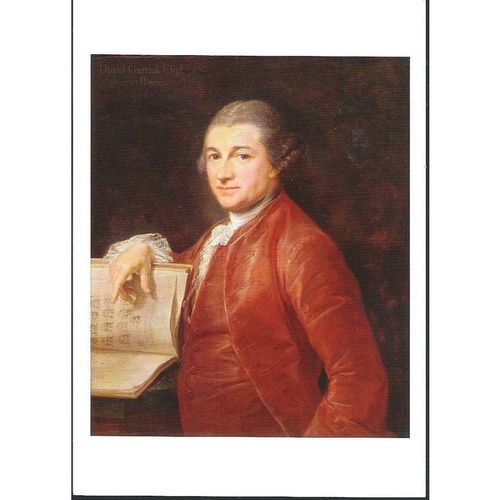 Batoni, Pompeo - David Garrick (1764) - art postcard