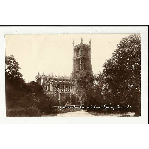 Gloucestershire CIRENCESTER Church Postcard by Dennis Moss (a)