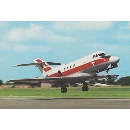 Dominie T Mark MK 1 Plane Royal Air Force RAF Military Training Flight Postcard