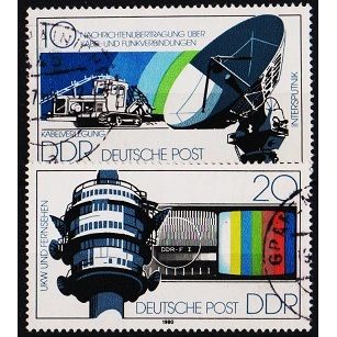 DDR. 1980 Set(2) S.G.E2212/E2213 Used