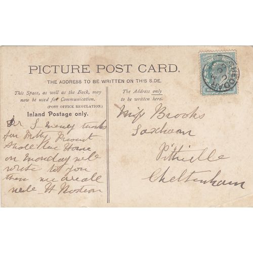 Vintage Colour PostCard - Castle Rock Cheddar Gorge, Somerset