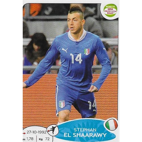 Panini's Road to FIFA World Cup Brazil 2014 Stickers: No.33 - El Shaarawy