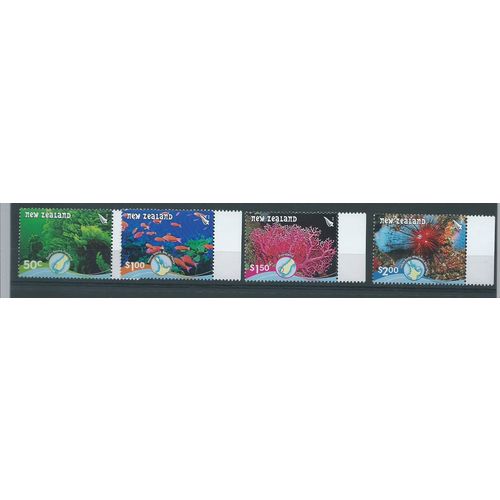 new zealand stamp sg3013 sg 3013 mnh reefs marine