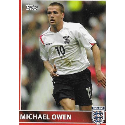 Topps ENGLAND 2005 Trading Card: Team England - 50, Owen (Michael)