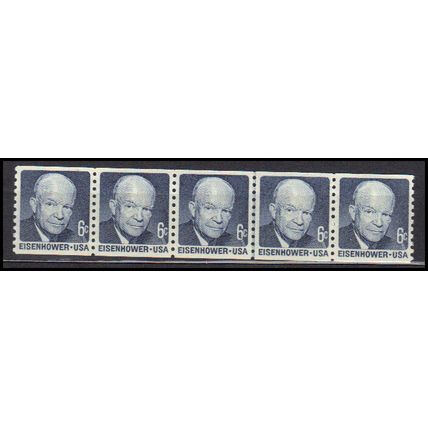 1401 6c Dwight Eisenhower Very Fine MNH CL S/5 KA8808