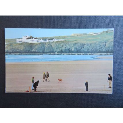 Cliff Hotel, Gwbert On Sea, Cardiganshire Postcard #2