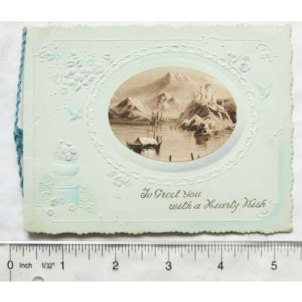 Vintage: Christmas card - Maricott, Waterloo
