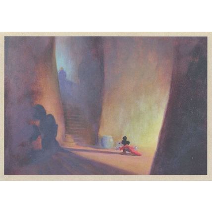 Mickey Mouse The Sorcerers Apprentice 1940 Film Poster Postcard