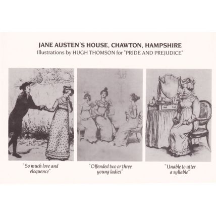Ladies Offeneded at Jane Austens House Pride & Prejudice Pictures Hampshire Post