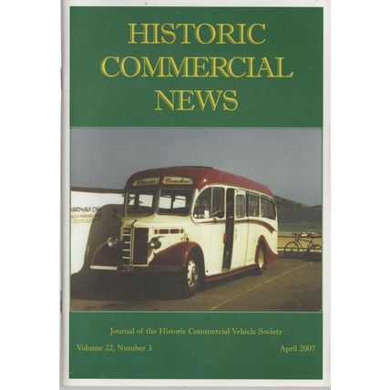 Historic Commercial News, Volume 22 No. 3 April 2007