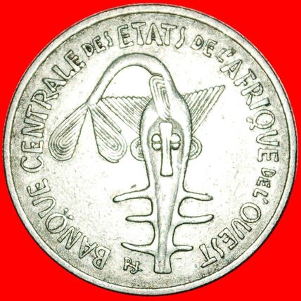 FRANCE GOLD FISH (1967-2005): WEST AFRICA★100 FRANCS 1967!★LOW START★NO RESERVE