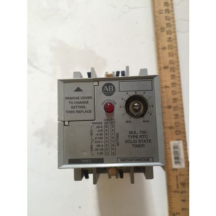 ALLEN BRADLEY 700-RTC10100U24,RTC,24V DC RELAY,INDUSTRIAL 5A/300VDC CONTACTOR,CD