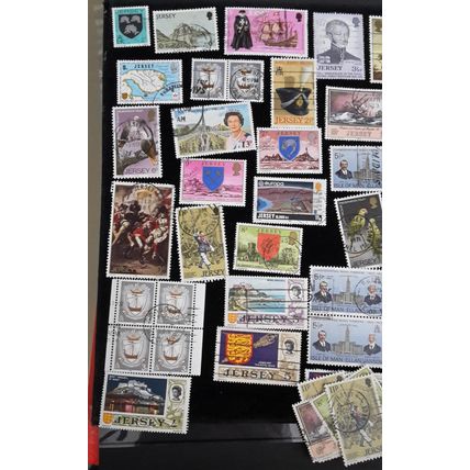 REGIONALS JERSEY GUERNSEY MAN ISLE MIX 39 DIFFERENT STAMPS + 11 DUPS = 50 STAMPS