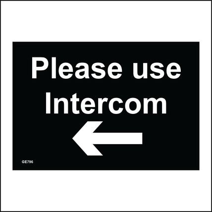 Security Gates Sign Parking Smoke Fire Entry Rubbish Waste Electronic GBL032