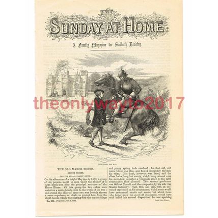 News about the War, Victorian Art, Book Illustration, 1866