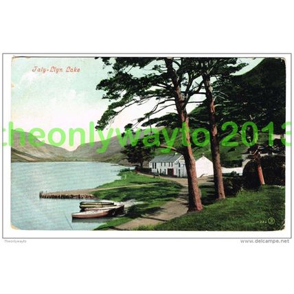 TALY-LLYN LAKE, WALES, Valentines Series, Postcard, 1900/10s?