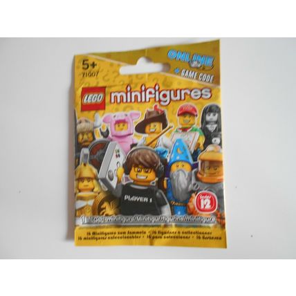 Lego Mini Figures - Series 12 Information Sheet and Packet Only