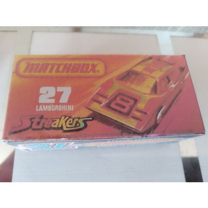Matchbox No27 Lamborghini - Streaker - with Replica / Reproduction Box