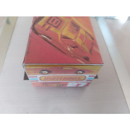 Matchbox No27 Lamborghini - Streaker - with Replica / Reproduction Box