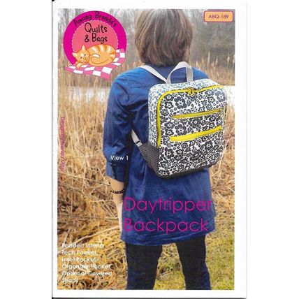 Craft Project Among Brenda’s Quilts ABQ-189 Daytripper Backpack 13½ x 12½ x 3½”