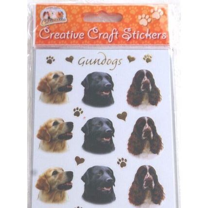 GUNDOGS - RETRIEVER LABRADOR SPRINGER STICKERS