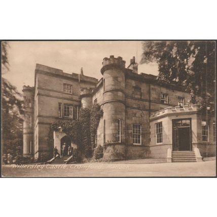 Willersley Castle, Cromford, Matlock, Derbyshire, 1934 - Chas Colledge Postcard