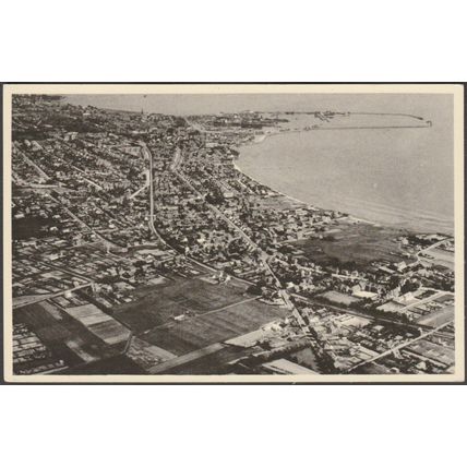Luftfoto, Uidentificeret, Danmark, c.1940s - Sylvest Jensen Brevkort