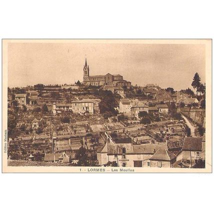 58 - Lormes - les moulins