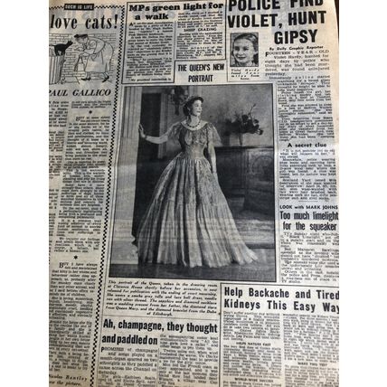 VINTAGE ORIGINAL DAILY GRAPHIC & SKETCH NEWSPAPER JUNE 2 1952 SOUTH KOREA CRISIS