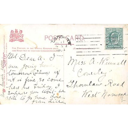 London. The House of Parliament : Tuck Oilette 770 pu 1904